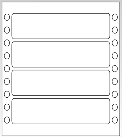 48 mm x 100 mm Yuvarlak Kenar ( 10 Paket )